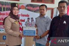 PT Timah serahkan bantuan dukung Gerakan Pramuka Kwartir Cabang Bangka
