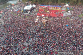 Puncak Pesona Budaya Hoyak Tabuik 2022 dilaksanakan pada 14 Agustus
