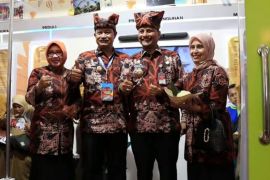 Wali Kota Maidi promosikan ikon Madiun sebagai kota kereta pada ICE Apeksi 2022