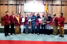 Kunjungi DPRD Kotim, mahasiswa STIH Sampit sumbang pemikiran Perda Perparkiran