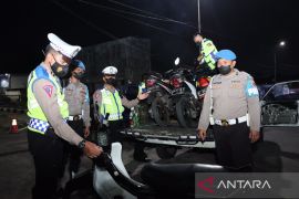Polres Sukabumi Kota menyita sejumlah kendaraan balap liar