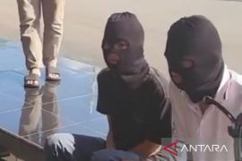 Polisi ringkus dua pelaku penyiraman air keras ke siswa SMK di Palembang