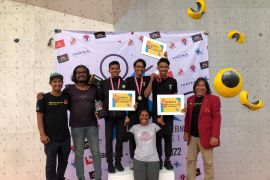 Atlet panjat tebing asal Aceh raih medali perak