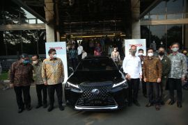 143 mobil listrik Lexus UX-300e dukung KTT G20