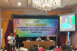 BKKBN Gorontalo gelar pertemuan pengelolaan Kampung Keluarga Berkualitas