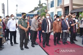 Gubernur Jambi bersama Forkompinda sambut rombongan Komisi III DPR