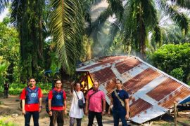 BNN dan Satresnarkoba Polres Langkat musnahkan barak narkotika di Stabat Baru