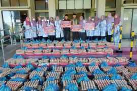 DWP Payakumbuh kembali berbagi sembako di Ramadhan 1443 Hijriah
