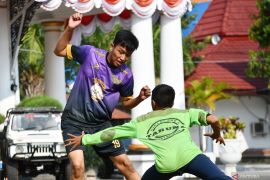 Pertandingan Gobak Sodor di Madiun