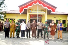 Forkopimda Kampar gelar vaksinasi Merdeka serentak