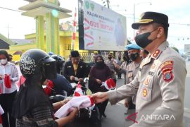 Gelorakan nasionalisme, Forkopimda Padang Sidempuan aksi bagi Bendera Merah Putih