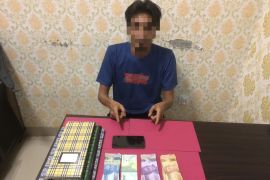 Penjual chip dan lima penjudi slot di Selatpanjang diringkus polisi