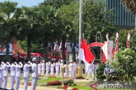 Gubernur Khofifah: Masyarakat ikut upacara di Grahadi dorong cinta Tanah Air