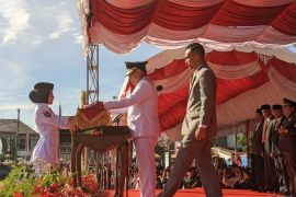 Upacara HUT Ke-77 RI di Abdya berlangsung khidmat