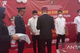 192 warga binaan Rutan Kelas IIB Pelaihari terima remisi di hari kemerdekaan