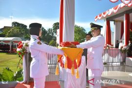 Begini suasana upacara peringatan HUT ke-77 di ujung barat Indonesia
