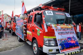 Lima damkar di Kota Medan ikuti lomba hias armada HUT Kemerdekaan