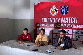 SPFC ditahan imbang PSPS Riau dalam laga uji coba di Padang