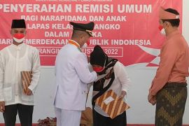 Bupati Merangin minta napi bebas kembali ke tengah masyarakat