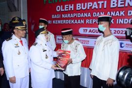 HUT RI - 855 narapidana Lapas Bengkalis dapat remisi