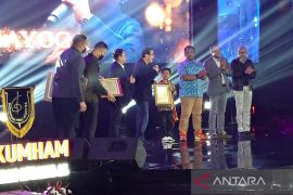 Menkumham kukuhkan Farel Prayogyo duta kekayaan intelektual pelajar