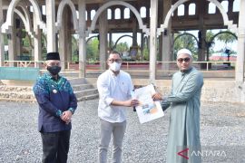 Dana CSR PT AGM untuk dukung pembangunan Mushala Komplek Kubah Guru Kapuh