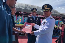 Serahkan remisi, WBP Calang minta bantuan TV kepada Bupati