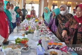 Himpaudi - TP PKK Babel gelar lomba cipta menu makanan dan menghias tumpeng