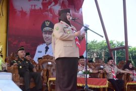 Ini harapan Bupati Bengkalis saat peringatan Hari Pramuka