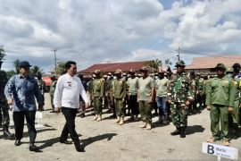 Bupati: pelatihan Satlinmas dapat tingkatkan kualitas dan kompetensi anggota