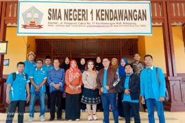 KNPI Ketapang gelar sosialisasi bahaya narkoba kepada siswa SMA