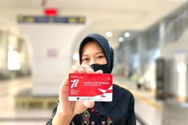 KAI hadirkan kartu berlangganan LRT Sumsel