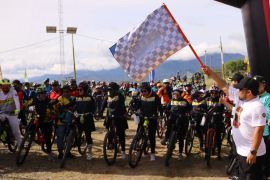 523 peserta andil bagian Gowes di Waduk Keuliling  Aceh Besar