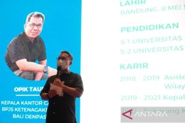 BPJAMSOSTEK Denpasar ajak para juru parkir ikut kepesertaan mandiri