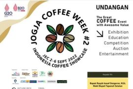 Kopi Arabika Sipirok finalis kompetisi kopi terbaik nusantara "Yogya Coffee Week "