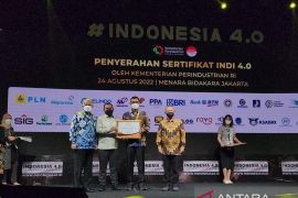 PLN raih Penghargaan INDI 4.0 Kemenperin 2022, target skor 2024 berhasil dicapai