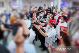 Puluhan pebalap sepeda dunia tiba di Palangka Raya