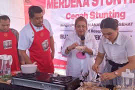 Meryl Saragih ajak Wakil Wali Kota Semarang berbagi tips tangani stunting