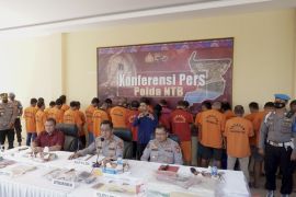 Polda NTB: 37 pria dan empat wanita terjerat kasus perjudian