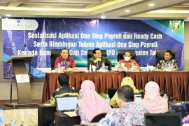 Bank Kalsel sosialisasikan ready cash & one step payroll bagi seluruh SKPD Pemkab Tabalong