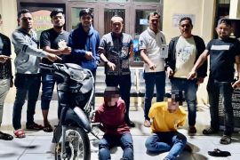 Polisi ringkus dua pelaku pencurian motor di Pidie