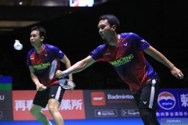 Ahsan/Hendra  dan Fajar/Rian kompak lalui babak pertama Denmark Open