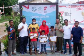 TPQ sukses gelar lomba adzan dan hafalan surah pendek momen HUT Ke-77 RI