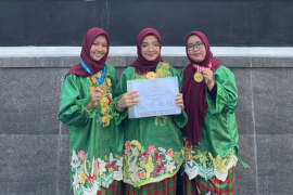 Mahasiswa UMI Makassar raih medali emas kompetisi penelitian internasional