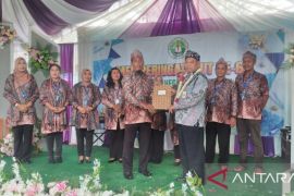 Berbagai lomba meriahkan HUT ke-64 SMPN 1 Pelaihari