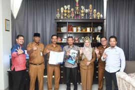 Polbeng jalin kerjasama dengan Disdagperin Bengkalis