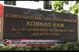 Irjen Ferdy Sambo tidak dapat penuhi pemeriksaan Komnas HAM