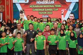 Sumsel gelar kejuaraan tenis terbuka Piala Gubernur