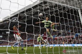 Manchester City ditahan imbang Aston Villa