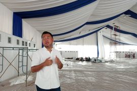 Lokasi acara pelaksanaan pertemuan G20 siap digunakan